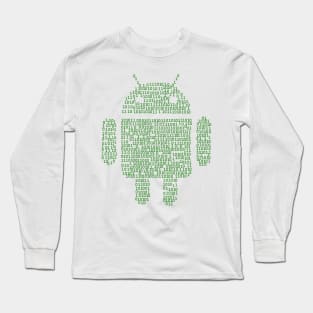 Binary-droidv1.0 Long Sleeve T-Shirt